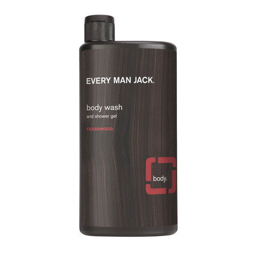 Every Man Jack Body Wash and Shower Gel, Cedarwood, 16.9 Oz